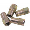 4-Pack RG6 Weatherproof F Burial Connector