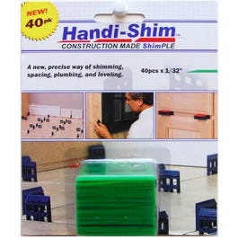 Handi-Shim Construction Shim, Green, 1/32-In., 40-Ct.