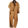 Insulated Coveralls, Short Fit, Brown Duck, Men's Medium