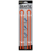 2-Pack 24-Inch Gear Tie, Orange