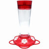 Hummingbird Feeder, Ruby Glass, 10-oz.