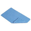 Bath Mat, Shells, Blue Rubber, 16 x 28-In.