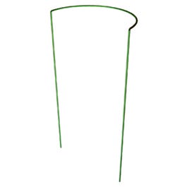 Half Round Plant Support, Green, 15 x 30-In.