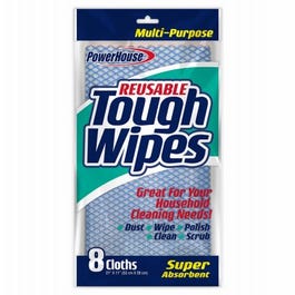 Household Tough Wipes, Reusable, 8-Pk.