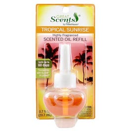 Air Freshener Scented Oil Refill, Tropical Breeze, 0.7-oz.