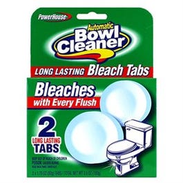 Automatic Toilet Bowl Cleaning Tablets, Bleach, 2-Pk.