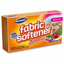 Fabric Softener Sheet, Fresh Floral, 40-Ct.