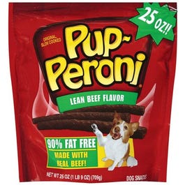 Dog Snacks, Lean Beef, 25-oz.