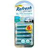 Car Air Freshener, Vent Stick, Summer Breeze/Alpine Meadow Scents, 6-Pk.