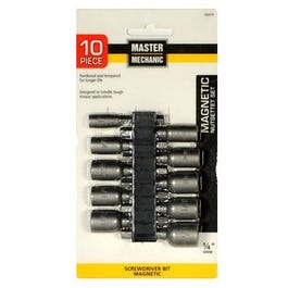 Magnetic Nutsetter Set, 10-Pc.