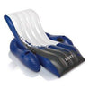 Floating Recliner Lounge, White/Blue, 71 x 53-In.