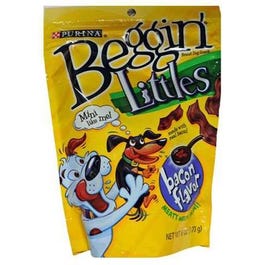 Dog Treats Littles, Bacon, 6-oz. Pouch