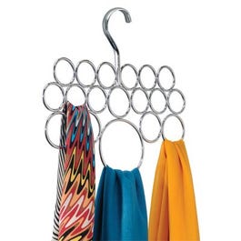 Axis Scarf Holder, Chrome