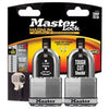 Magnum Keyed Laminated Padlocks, 2-In., 1.5-In. Long Shackle, 2-Pk.