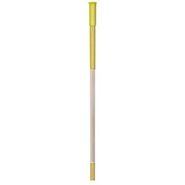 Driveway Marker, Reflective, Yellow Fiberglass, 48-In.