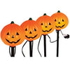 Halloween Pathway Lights, Pumpkins, 4-Pc. Set