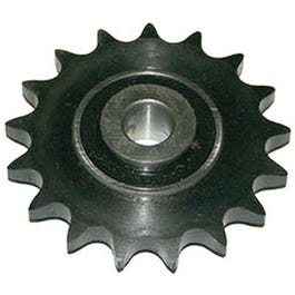 Idler Sprocket, #40, 1/2-In. Bore, 17 Teeth