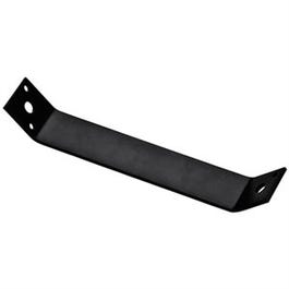 Corner Brace, Black Steel, 9.3-In.