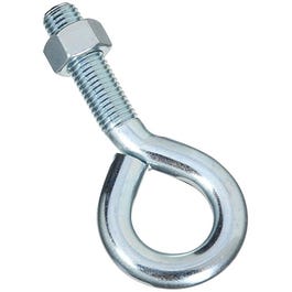 Eye Bolt With Hex Nut, Zinc, 3/4 x 6-In.