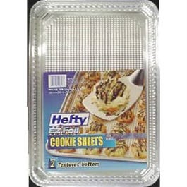 E Z Foil Cookie Sheet, 15.25 x 10.5 x 1-In., 2-Pk.