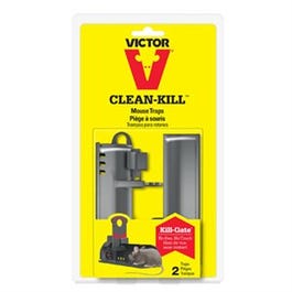 Clean Kill Mouse Trap, 2-Pk.