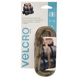 Multi-Purpose Straps, 4-Ft. x 1-In, Camouflage