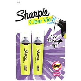 Clearview Highlighter, Smear Guard, Assorted Colors