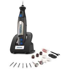 Max Cordless Rotary Tool Kit, Variable Speed Motor, 8-Volt Lithium-Ion Battery