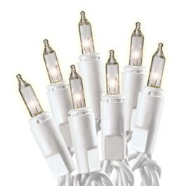 Christmas Light Set, Mini, Clear, 50-Ct.