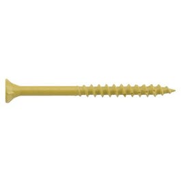 Deck Plus Wood Screws, Self-Drilling, Tan Ceramic, 1-1/4-In. x #8, 1-Lb.