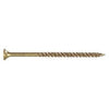 Power Pro Wood Screws, Self-Drilling, Bronze Ceramic, 5-In. x #10, 5-Lbs.