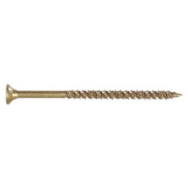 Power Pro All-Purpose Wood Screws, Yellow Zinc, #8 x 1.75-In., 75-Pk.