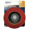 Ceramic Flap Disc, 60 Grit, 4.5-In.