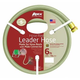 Hose Reel Leader Hose, Heavy Duty, 5/8-In. x 6-Ft.