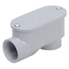 Conduit Fitting, Rigid Service Entrance Elbow, Die-Cast Aluminum, 1.5-In.