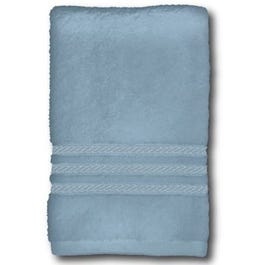 Bath Towel, Spa Blue Cotton, 27 x 54-In.