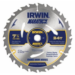 Marathon Circular Saw Blades, Carbide-Tipped, 7.25-In., 24T, 2-Pk.