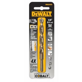 Cobalt Split-Point Drill Bit, 11/64-In.