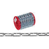 2/0 Zinc Coil Chain, 125-Ft.