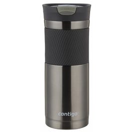 Byron Travel Mug, Gunmetal, 20-oz.