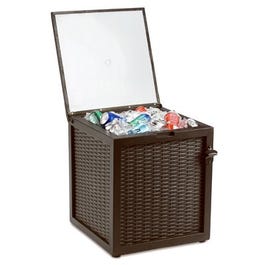 Faux Wicker Cooler, 66-Qt.