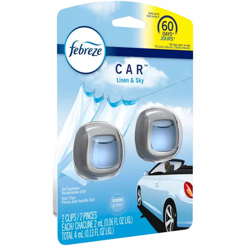 Febreze CAR Linen & Sky (2 Oz)