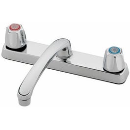 Kitchen Faucet, Double Handle, Chrome