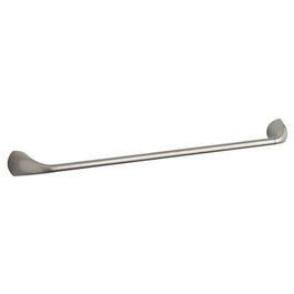 Mistos Towel Bar, Nickel, 24-In.