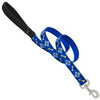 Dog Leash, Dapper Dog Pattern, 1-In. x 6-In.