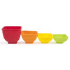 Measuring Bowl Set, Snap Together, Silicone, 4-Pc.