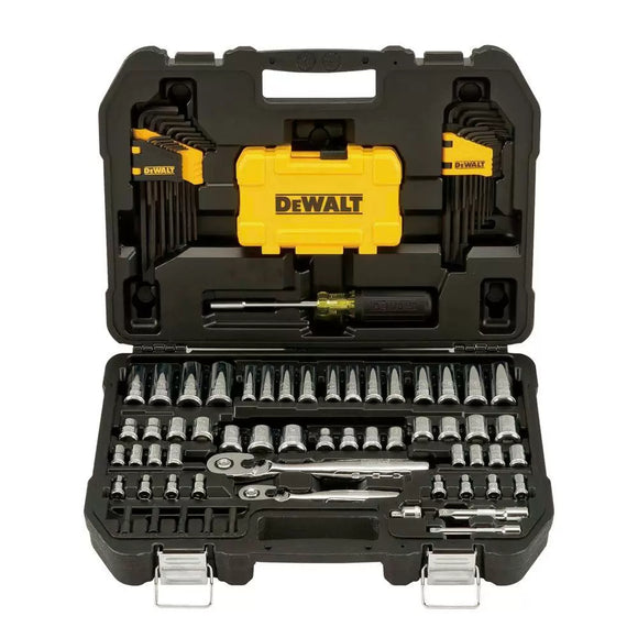 Dewalt 1/4 in & 3/8 in Drive Mechanics Tools Set (108 Pc)