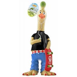 Dog Toy, Tony Mohawk Latex Chicken, Large