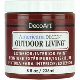 Americana Decor Outdoor Living Craft Paint, Fire Pit, 8-oz.