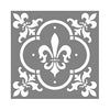 Americana Decor Fleur De Lis Tile, 12 x 12-In.